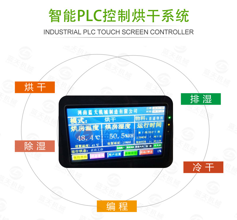 大型辣椒烘干機智能控制系統(tǒng)