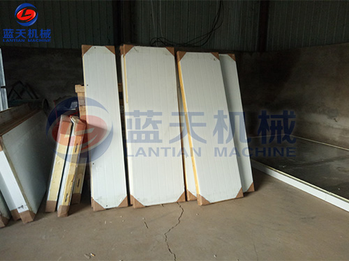 四川辣椒烘干機安裝現場